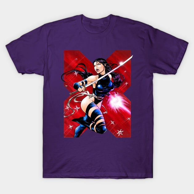 Psylocke T-Shirt by renomsad